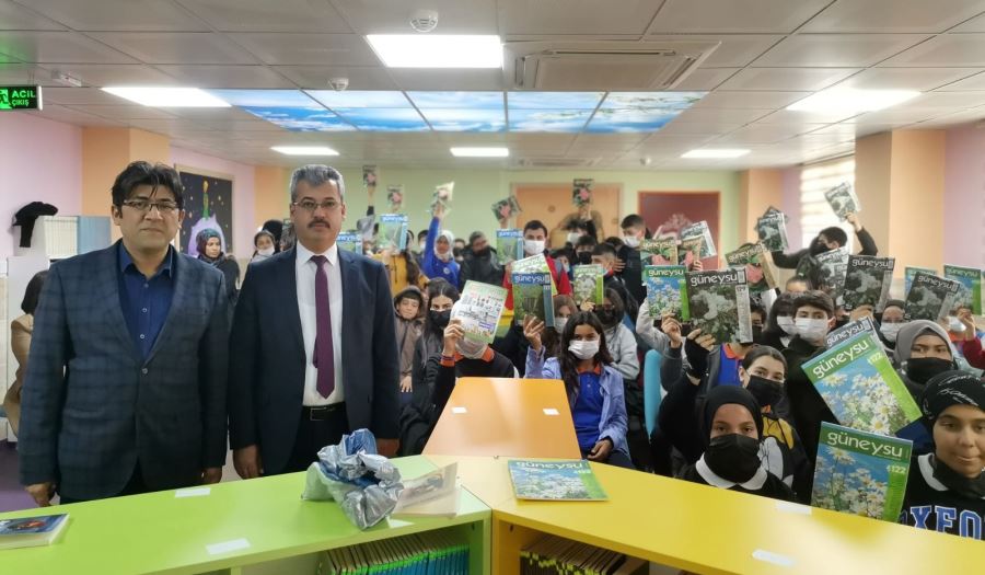 EĞİTİMCİ-YAZAR DOĞRU’DAN ÖĞRENCİLERLE SÖYLEŞİ