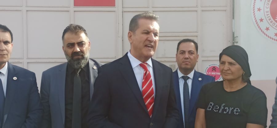 TDP Genel Başkanı Sarıgül “af” çağrısını yineledi