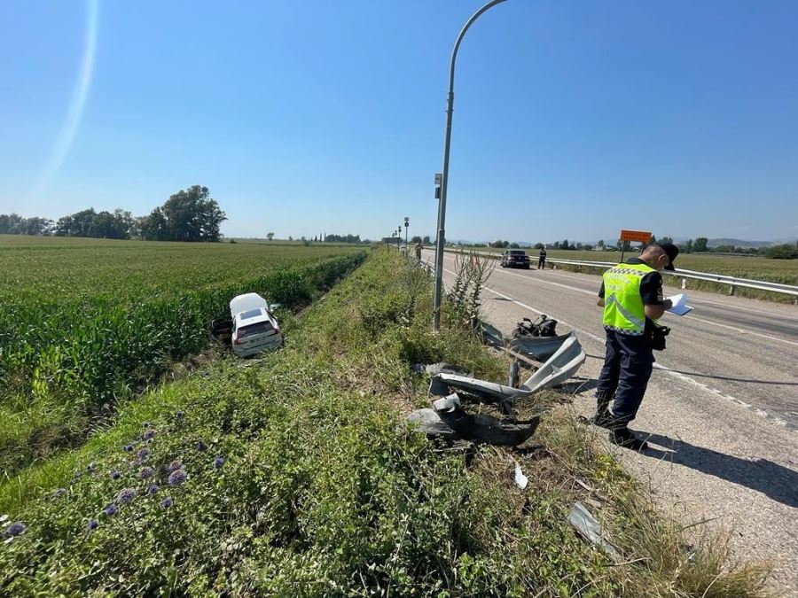 Trafik kazasında 6 kişi yaralandı